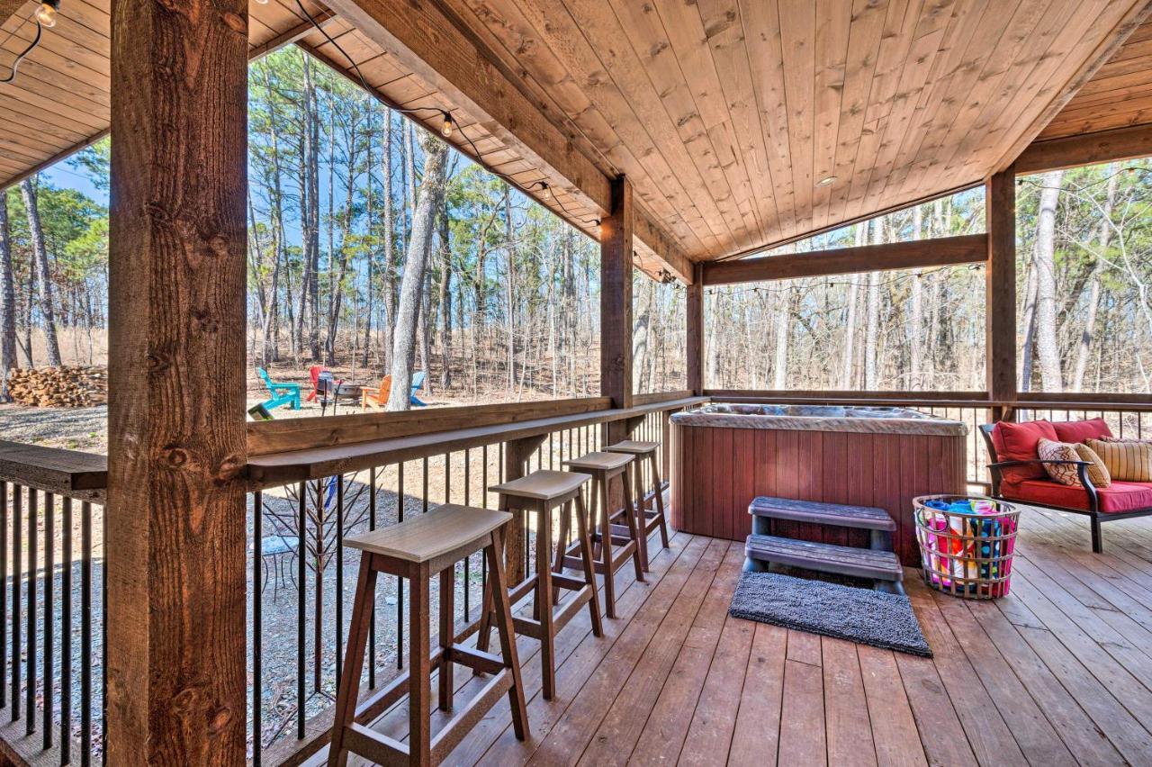Luxury Cabin Getaway 1 Mi To Broken Bow Lake! Экстерьер фото